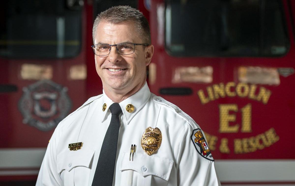 Lincoln fire chief Dave Engler